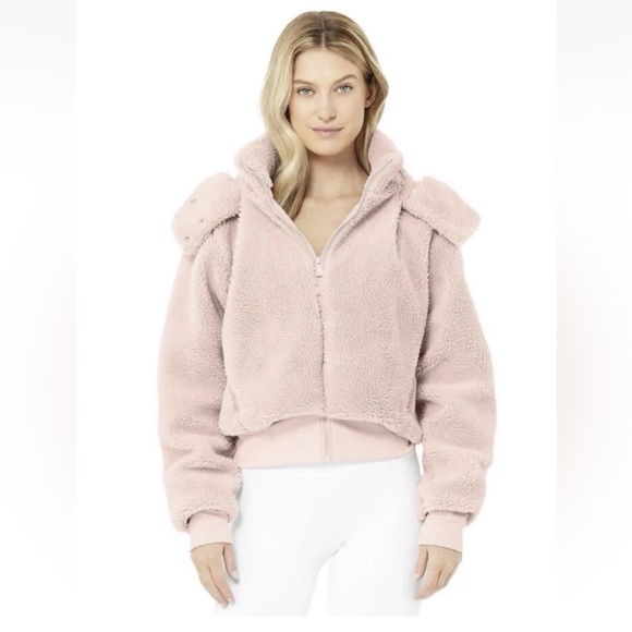 ALO yoga  Foxy Sherpa jacket - Picture 2 of 10